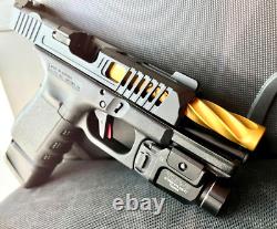 Glock 19 Gen 3 Slide RMR Cut Fluted Barrel Complete Custom G19 Upper +FREE KNIFE