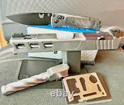 Glock 19 Gen 3 Slide with Fluted Barrel RMR Cut Complete G19 Upper + FREE KNIFE