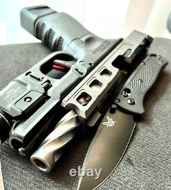 Glock 19 Gen 3 Slide with Fluted Barrel RMR Cut Complete G19 Upper + FREE KNIFE