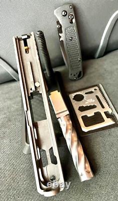 Glock 19 Gen 3 Slide with Fluted Barrel RMR Cut Complete G19 Upper + FREE KNIFE