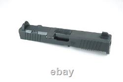 Glock 19 Gen 5 RMR Optic Ready Complete Slide Barrel Sights Black Cerakote