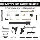 Glock 20/20sf Upper And Lower Parts Pf45 Build Kit 10mm Oem 6 Barrel G20l