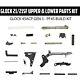 Glock 21/21sf Upper And Lower Parts Pf45 Build Kit 45acp