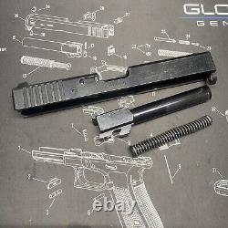Glock 22 Gen 3 Complete OEM Upper Slide Night Sights G22 17 31 Factory Black