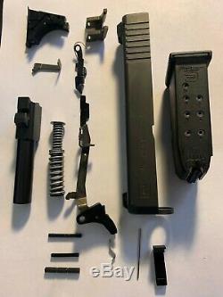 Glock 26 Gen-3-4 OEM Slide Barrel Upper Lower Parts Kit Case 1-Mag +Night SIghts