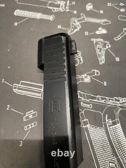 Glock 34 Gen 5 MOS Factory OEM Slide Serrations Black nDLC Optic Ready Used