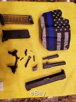 Glock 42 Slide complete Upper Barrel NIGHT SIGHTS, lower parts kit, holsters