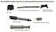 Glock 43/SS80 Upgraded Upper Parts Kit with Chrome Dual Recoil Guide Rod