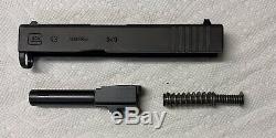 Glock G43 OEM Slide, Upper Parts Kit, Lower Parts Kit, Box & Mags SS80 NEW