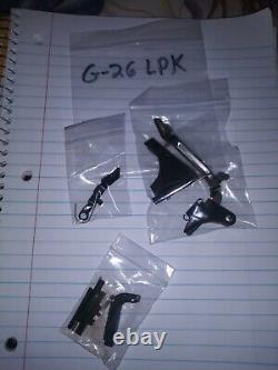 Glock+p80 G26 Slide, OEM upper parts kit, OEM Lower parts kit + more, see detail