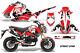 Graphics Kit Decal Sticker Wrap For Honda GROM PARTS 125 13-16 STREET STAR-RED