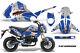 Graphics Kit Decal Sticker Wrap For Honda GROM PARTS 125 13-16 WARKAWK BLUE