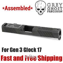 Grey Ghost Precision Assembled Slide with RMR Cut for Glock 17 Gen 3, Version 2