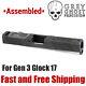 Grey Ghost Precision Assembled Slide with RMR Cut for Glock 17 Gen 3, Version 2