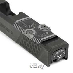Grey Ghost Precision Assembled Slide with RMR Cut for Glock 19 Gen 4, Version 2
