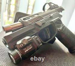 Grey Ghost Sig P320 Slide with Red Dot Sight Agency Arms 3.9 Barrel Compact Upper