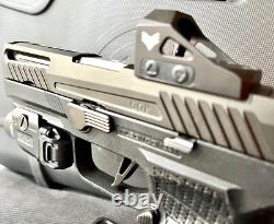 Grey Ghost Sig P320 Slide with Red Dot Sight Agency Arms 3.9 Barrel Compact Upper