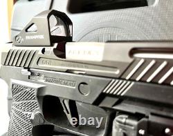Grey Ghost Sig P320 Slide with Red Dot Sight Agency Arms 3.9 Barrel Compact Upper