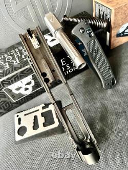 Grey Ghost Sig P320 Slide with Red Dot Sight Agency Arms 3.9 Barrel Compact Upper