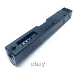 High Table Glock 19 Gen 5 Black TV Slide Complete With Black Ported Barrel & RMR