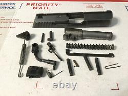 Keltec P11 9mm Parts Lot Upper Slide, barrel And Parts rebuild / repair 57543