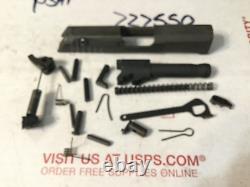 Keltec P3AT 380 Parts Lot Upper Slide, barrel And Parts rebuild / repair 3534