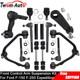 Kit for Ford F-150 2WD 14Pc Front Suspension Control Arm Ball Joint Tie Rod Ends