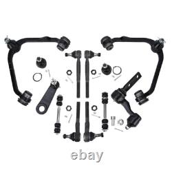 Kit for Ford F-150 2WD 14Pc Front Suspension Control Arm Ball Joint Tie Rod Ends
