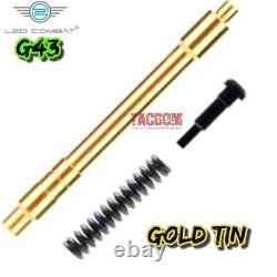 L2D COMBAT ENHANCED FLUTED Upper Slide Parts Kit For GL0CK 43 43X 48 Gold TIN