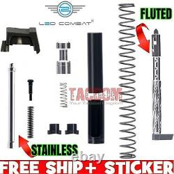 L2D COMBAT ENHANCED Upper Slide Parts Kit For Glock 9MM Stainless Steel ROD