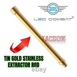 L2D COMBAT PREMIUM Upper Slide Parts Kit For Glok GEN 1-4 9MM GOLD Stainless ST