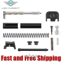 L2D Combat Enhanced Upper Parts Kit for 9mm Glock Gen 1-4 Slide Black