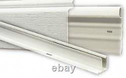 Mobile Home Vinyl Skirting White Upper & Lower Track Underpinning Trim Kit 10