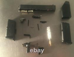 NEW Glock 26 Gen 3 OEM Slide Barrel Upper Lower Parts Kit Case 2 Magazines 9 MM