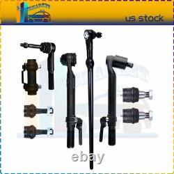 New For Ford F-250 Super Duty 05-09 Outer Tie Rod End Steering Parts 9Pcs