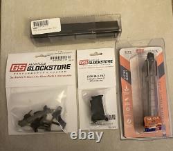 OEM Glock 43 Complete Slide withBarrel, Lower Parts Kit, (1) FTS Magazine & Grip