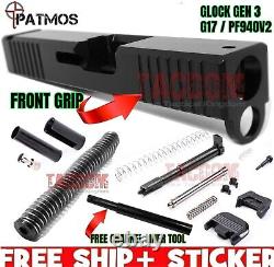 PATMOS Arms JUDAH slide for GLOCK 17 Black Nitride + Slide Parts Kit + Barrel US