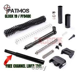 PATMOS Arms JUDAH slide for GLOCK 17 Black Nitride + Slide Parts Kit + Barrel US