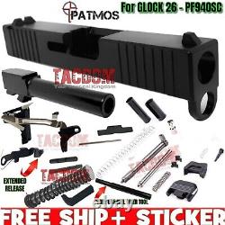 PATMOS JUDAH Slide With Sights + Barrel + Upper Lower Parts for GLOCK 26 BLACK