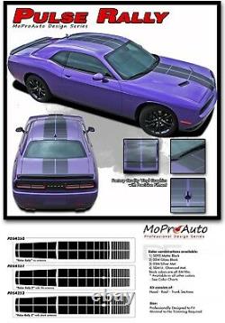 PULSE RALLY 2015-2020 for Dodge Challenger Decal Graphic Blacktop Style 3M