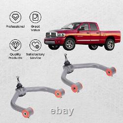 Pair Front Upper Control Arms 2-4 Lift For Dodge Ram 1500 2006-2022 4WD 4X4