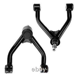 Pair Front Upper Control Arms 2-4 Lift Kit for 1988-1998 GM Chevrolet K1500 4WD