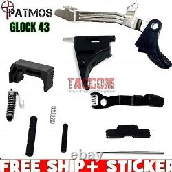 Patmos Arms Upper Slide + Lower Parts Kit For GL0CK 43 9mm LPK 9mm TRIGGER #1