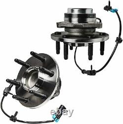 Rack and Pinion Front Upper & Lower Control Arm Wheel Hub Kit for Chevy GMC 2WD