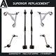 Rear Upper Control Arms, Rear Sway Stabilizer Bar Links & Tie Rods 6p For JAGUAR