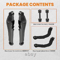 Rear Upper Lower Control Arms Lateral Toe Arms for Jeep Compass Patriot 2007-17