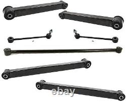 Rear Upper & Lower Control Arms & Rear Track Bar & Links For Ram 1500 2013-2018