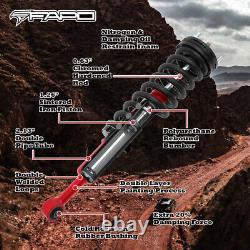 Return Parts FAPO P1 Full Set 2-3 Lift Shocks For Dodge Ram 1500 RWD 2002-2008