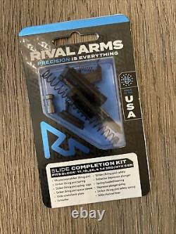 Rival Arms Gen1-4 Upper Slide Parts Kit 9mm Fits Glock 17 19 26 34 Gen3 Gen4 P80