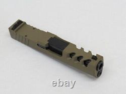 Rock Slide USA 9mm Upper, LPK & Barrel For Glock 26 GEN3-4 RS2SC9-RMR FDE